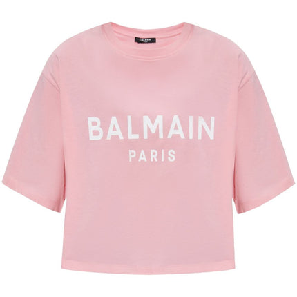 Balmain T-shirts and Polos Pink