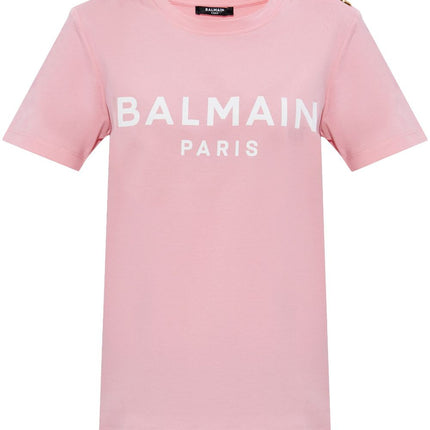 Balmain T-shirts and Polos Pink