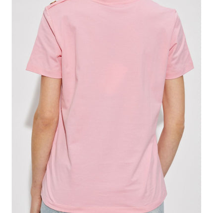 Balmain T-shirts and Polos Pink