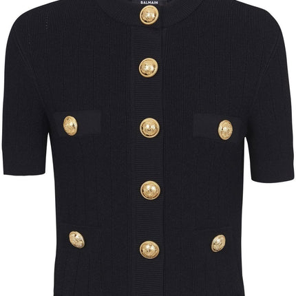 Balmain Sweaters Black