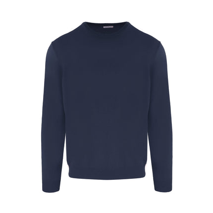 Elegant Cashmere Roundneck Sweater in Chic Blue