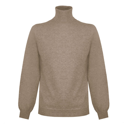 Beige Cashmere Men Sweater