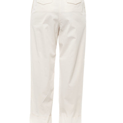 Peserico beige pantaloni palazzo