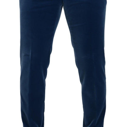 Traje elegante de Velvet Blue Slim Fit