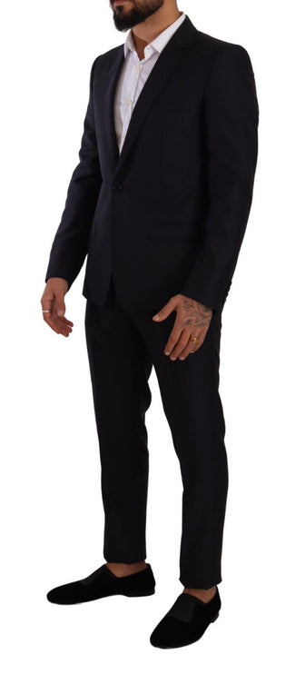 Elegant Slim Fit Wool Silk Cashmere's Suit's