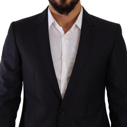 Elegant Slim Fit Wool Silk Cashmere's Suit's