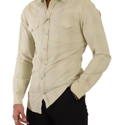 Elegant Sicilia Geroold katoenen shirt