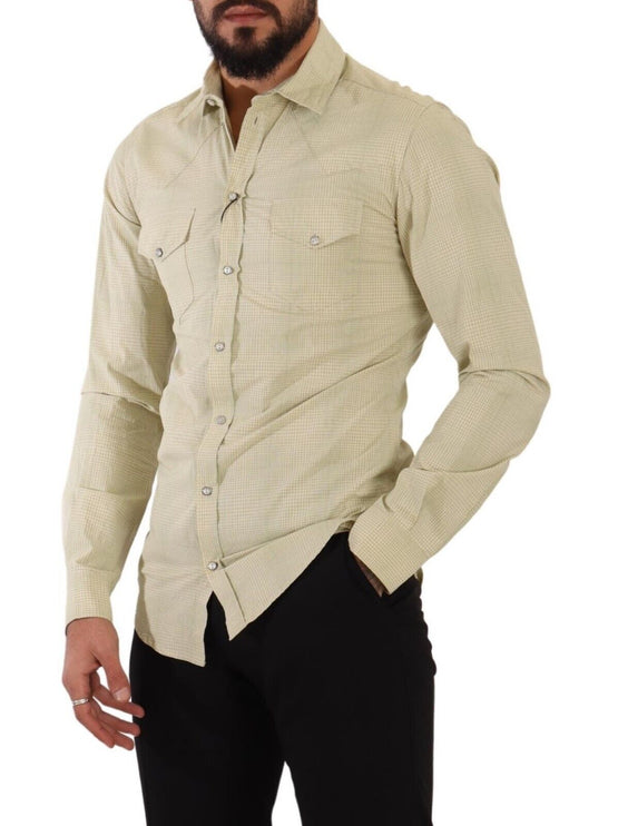 Elegant Sicilia Geroold katoenen shirt