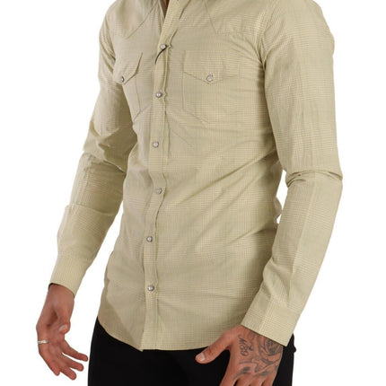 Elegant Sicilia Geroold katoenen shirt