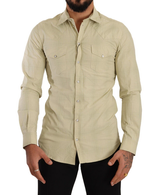 Elegant Sicilia Geroold katoenen shirt