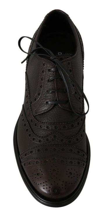 Elegant Wingtip Derby Dress Shoes