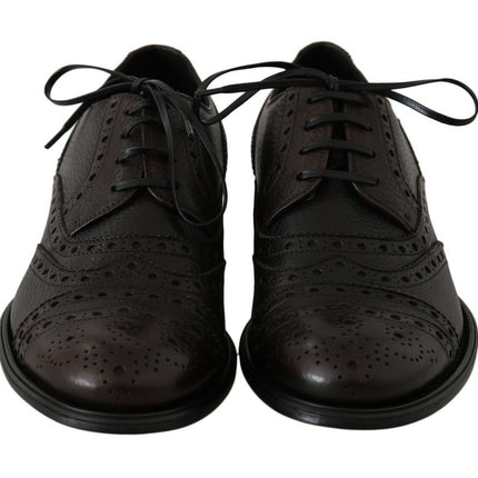 Elegant Wingtip Derby Dress Shoes