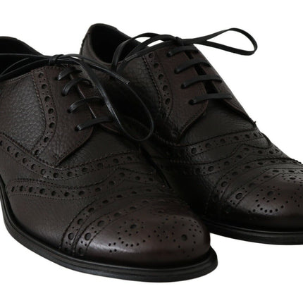 Elegant Wingtip Derby Dress Shoes