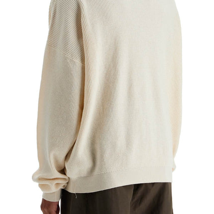 Fear Of God ESSENTIALS waffle crew neck pul