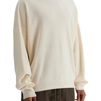 Fear Of God ESSENTIALS waffle crew neck pul