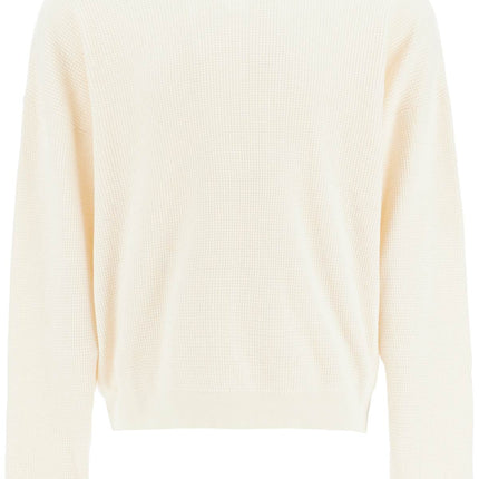 Fear Of God ESSENTIALS waffle crew neck pul