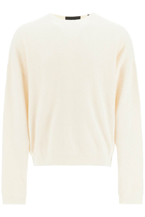 Fear Of God ESSENTIALS waffle crew neck pul