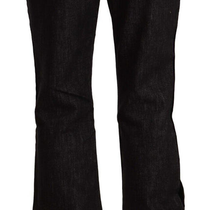 Sleek Mid Winist Bootcut Jeans de diseñador