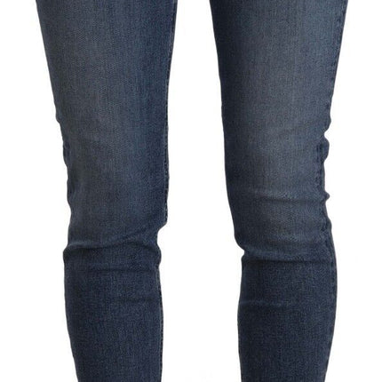 Jeans lavados azules elegantes de Fit Slim Fit