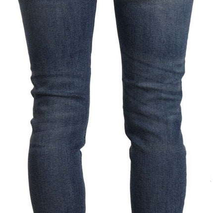 Jeans lavados azules elegantes de Fit Slim Fit