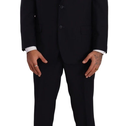 Elegant Black Two-Piece Suit Ensemble