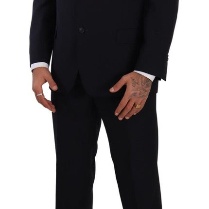 Elegant Black Two-Piece Suit Ensemble