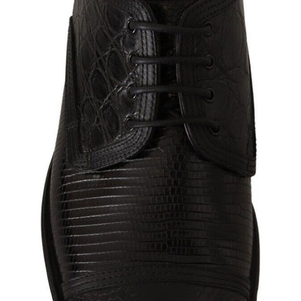 Exotic Leather Formal Lace-Up Shoes