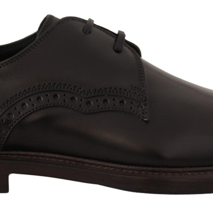 Elegant Black Derby Dress Shoes