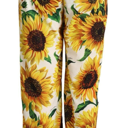 Elegant Sunflower Wide Leg Pants