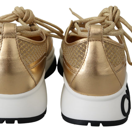 Sneaker in pelle glamour glamour