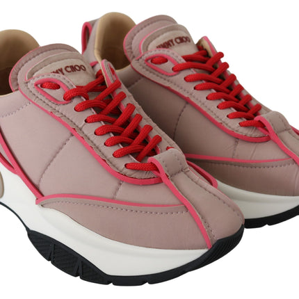 Ballet Pink Chic Padded Sneakers