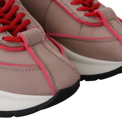 Ballet Pink Chic Padded Sneakers