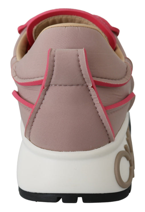 Ballet Pink Chic Padded Sneakers