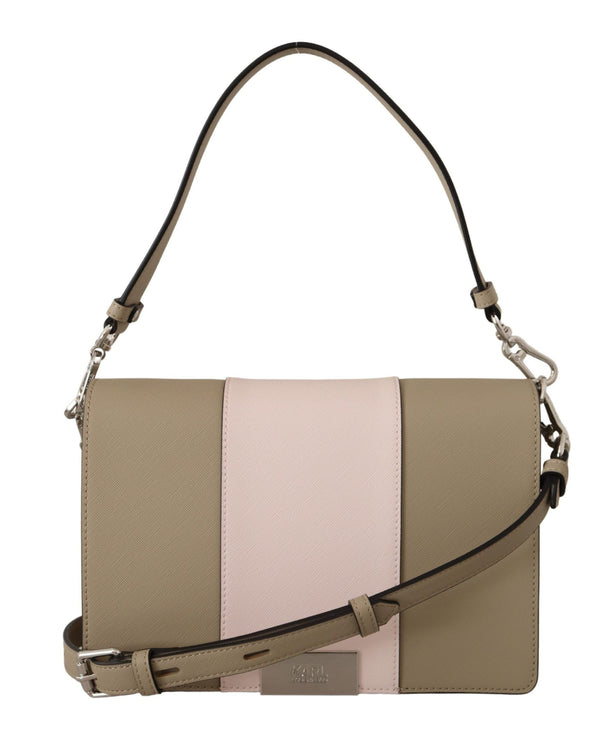 Bolso bandolera Chic Sage con dos correas