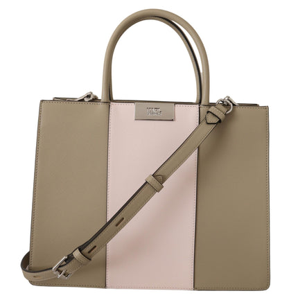 Elegante saliegroene tote schoudertas