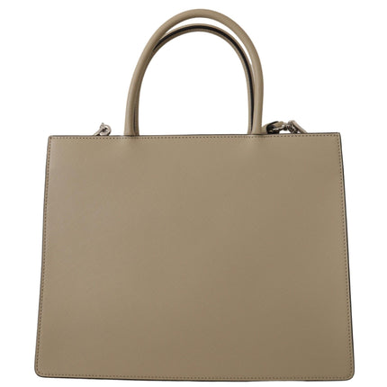 Elegante saliegroene tote schoudertas