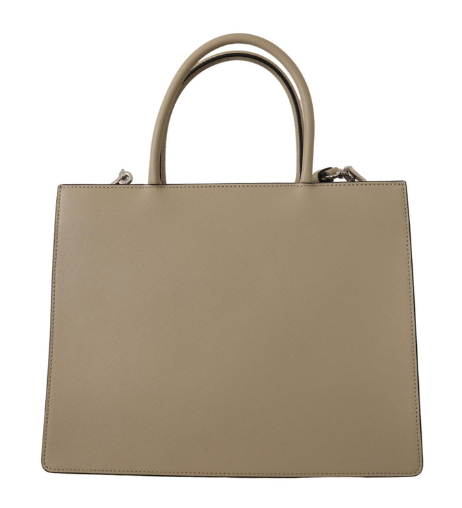 Elegante saliegroene tote schoudertas