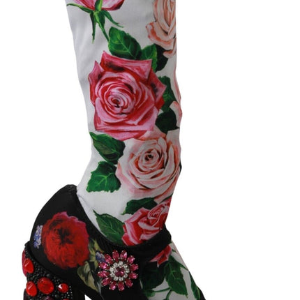 Bottes de chaussettes embellies florales