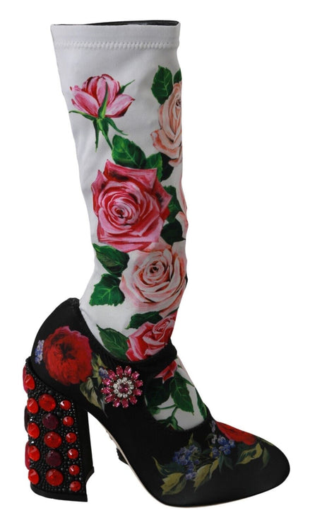 Bottes de chaussettes embellies florales