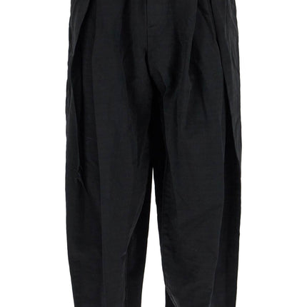 COMME DES GARCONS BLACK harem pants with pleats