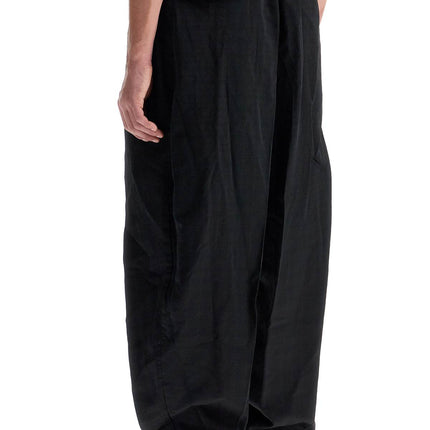 COMME DES GARCONS BLACK harem pants with pleats