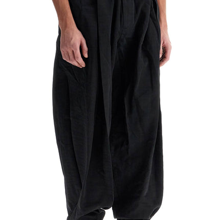 COMME DES GARCONS BLACK harem pants with pleats