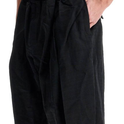 COMME DES GARCONS BLACK harem pants with pleats