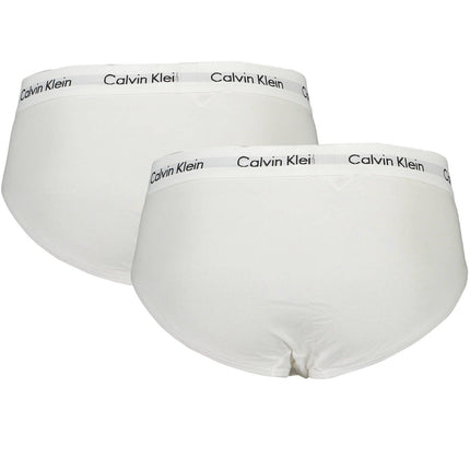 White Cotton Men Brief