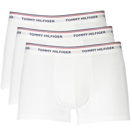 White Cotton Men Boxer