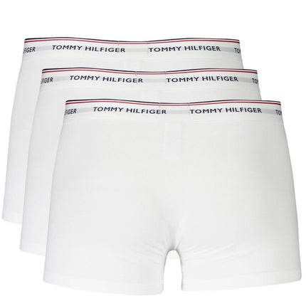 White Cotton Men Boxer