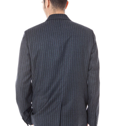 Gray Wool Men Jacket