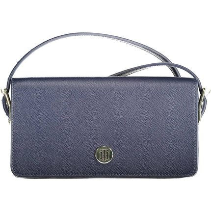 Blue Polyethylene Women Handbag