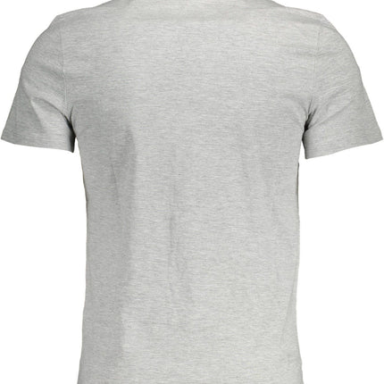 TEE LOGO DE LOGO DE FITA FITA gris elegante para hombres