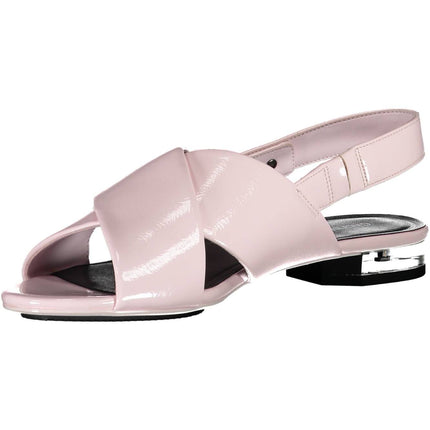 Pink Polyethylene Women Sandal